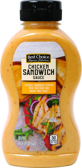 Best Choice Chicken Sandwich Sauce