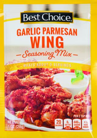 Best Choice Garlic Parmesan Wing Seasoning