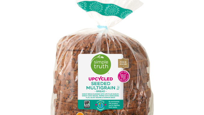 Kroger Simple Truth upcycled bread